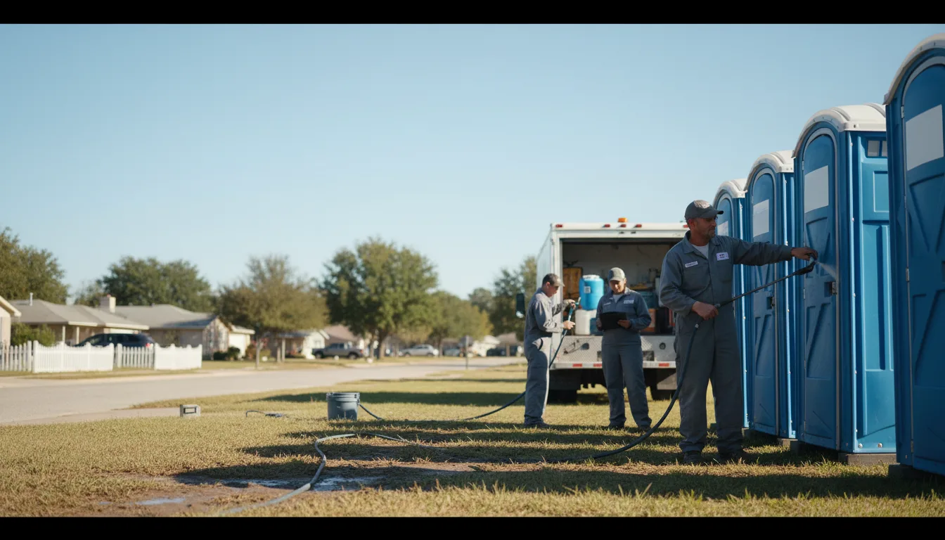 Long-Term Portable Toilet Rental in Longs, SC near me